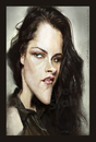 Cartoon: Kristen Stewart caricature (small) by Jeff Stahl tagged kristen,stewart,caricature,jeff,stahl,actress,bella,twilight,vampire,snowwhite,hollywood