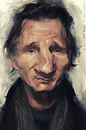 Cartoon: Liam Neeson (small) by Jeff Stahl tagged liam,neeson,caricature,illustration,jeff,stahl,digital,painting,wacom,freelance,cambrai,nord,lille,communication,agence