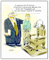 Cartoon: E-Stuhl (small) by Thomas Kuhlenbeck tagged mann,männer,elektrischer,stuhl,elektrisch,strom,hinrichtung,todesstrafe,umwelt,klimaschutz,co2,kohlendioxid,fussabdruck,verkäufer,verkauf,kaufen,beratung,berater