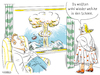 Cartoon: Wintersport im Lockdown (small) by Thomas Kuhlenbeck tagged coronamaßnahme,durchsetzen,wintersport,militär,atompilz,lockdown,verbot,kontaktbeschränkung