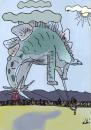 Cartoon: Drache zum zweiten (small) by Lutz-i tagged drachenfest,zum,zweiten