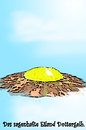 Cartoon: Eiland (small) by Lutz-i tagged eiland