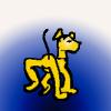 Cartoon: wandering dog (small) by Lutz-i tagged dog