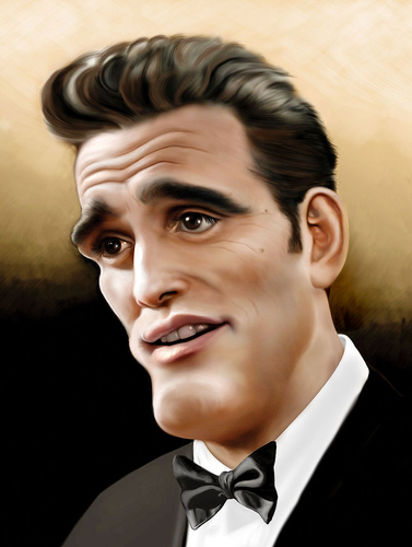 Cartoon: Matt Dillon (medium) by JKang tagged caricature,portrait,actor