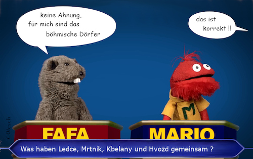 Cartoon: Quizshow (medium) by chriso tagged quizshow