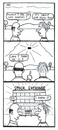 Cartoon: God arrives (small) by Jani The Rock tagged god,stock,economy,capitalism,bullshit