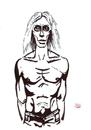 Cartoon: Iggy (small) by Jani The Rock tagged iggy iggypop