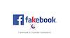 Cartoon: Facebook demasked (small) by Zvonko tagged facebook,scandal