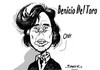 Cartoon: Benicio del Toro (small) by Bartik tagged dessins,bartik,caricature,acteur,americain,benicio,del,toro,cinema