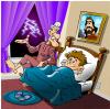 Cartoon: Bedtime (small) by Zeb tagged bed,child,old,man