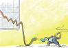 Cartoon: crisis (small) by BONIL tagged crisis,statistics,bonil