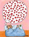 Cartoon: Love love love... (small) by BONIL tagged love,bonil