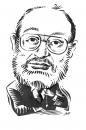 Cartoon: Umberto Eco (small) by Jollustration tagged kolumne,italien,pendel,roman,autor,literatur