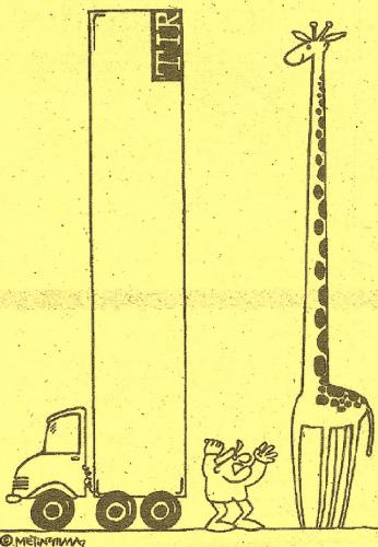 Cartoon: devolution (medium) by korgun tagged giraffe