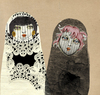 Cartoon: matrioshka (small) by annatarah tagged two,matrioshka