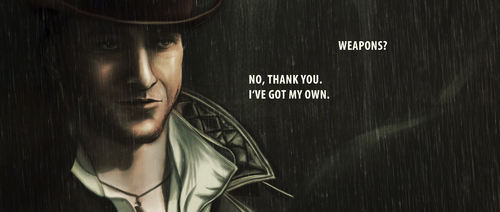 Cartoon: Jacob Frye (medium) by alesza tagged funny,comic,illustration,drawing,painting,digital,unikatdesign,syndicate,creed,assassins,art,fan