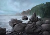 Cartoon: Galway Beach (small) by alesza tagged beach,galway,newzealand,landscape,neuseeland