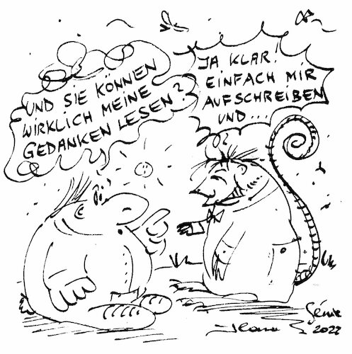 Gedanken lesen Gedanken lesen