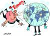 Cartoon: swine flu (small) by King Kinya tagged sw