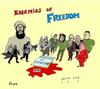 Cartoon: Enemies of Freedom (small) by Fusca tagged terror,jihad,extremists,crime,freedom,islam