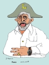 Cartoon: Lula Bonaparte (small) by Fusca tagged dictator,hegemonic,party,emperor