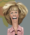 Cartoon: Kristen Wiig caricature (small) by lufreesz tagged kristen,wiig,caricature,snl,saturday,night,live