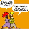 Cartoon: Facebook (small) by fragocomics tagged zuckerbook