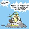 Cartoon: Facebook (small) by fragocomics tagged zuckerbook