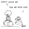 Cartoon: tag me with you (small) by fragocomics tagged facebook