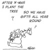Cartoon: X-mas Tree (small) by fragocomics tagged xmas,chistmas,santa,claus