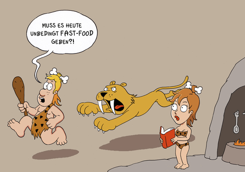 Cartoon: Fast Food (medium) by ChristianP tagged fast,food