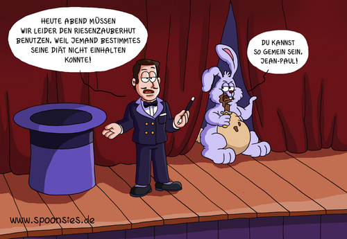 Cartoon: Zauberhut (medium) by ChristianP tagged zauberhut