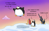 Cartoon: pinguinhelium 2 (small) by ChristianP tagged pinguinhelium