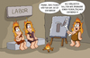 Cartoon: Steinzeitlabor (small) by ChristianP tagged steinzeitlabor
