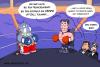 Cartoon: Vampirboxen (small) by ChristianP tagged vampir,boxen