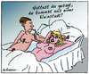 Cartoon: Die Frage danach (small) by rpeter tagged sex liebe mann frau bett