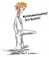 Cartoon: Gegen den Trend! (small) by rpeter tagged wachstum,schwäche,mann,wirtschaft