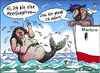 Cartoon: Jungfrau (small) by rpeter tagged mann,frau,jungfrau,schiff,meer,matrose,nixe