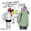 Cartoon: Neulich an der Bar (small) by rpeter tagged bar,huhn,flaschen,männer,blind,korn