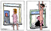 Cartoon: Ohne Worte (small) by rpeter tagged bett,mann,frau,seitensprung,kirche,katholisch,sex,liebe