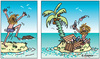 Cartoon: Ohne Worte (small) by rpeter tagged insel,inselwitz,dildo,kiste,meer,schiffbruch,schiffbrüchiger
