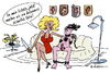 Cartoon: Scharfes Spiel (small) by rpeter tagged mann,frau,liebe,nackt,sex,blond,messer,trophäe,sofa,spiel,scharf