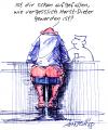 Cartoon: Vergesslich (small) by rpeter tagged bar