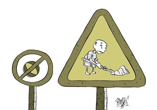 Cartoon: Child labor (medium) by Ramses tagged childhood,labor,exploitation