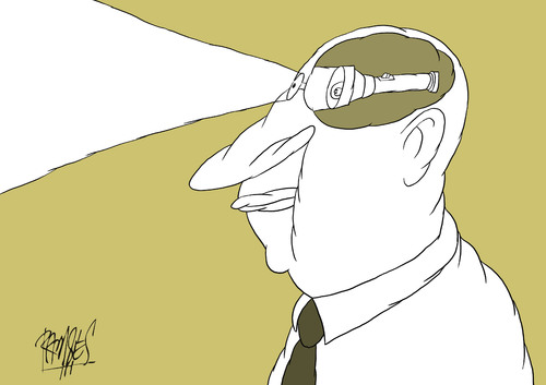 Cartoon: Internal light! (medium) by Ramses tagged ideas,light,joy