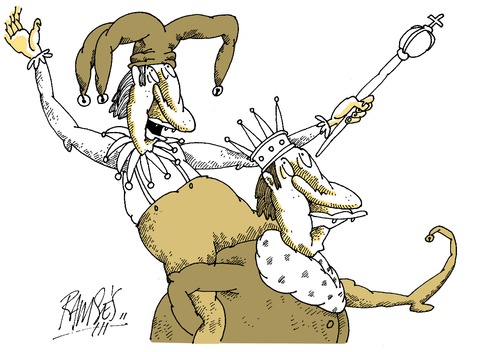 Cartoon: The joy of humour (medium) by Ramses tagged humour