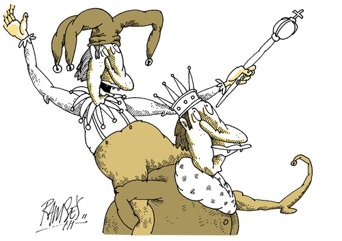 Cartoon: The joy of humour (medium) by Ramses tagged humour