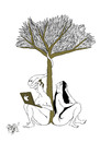 Cartoon: Adam and the Apple! (small) by Ramses tagged adam and eve