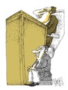 Cartoon: Bureaucrat sustitute (small) by Ramses tagged bureaucrats
