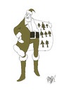 Cartoon: Santa Salesman! (small) by Ramses tagged santaclaus,christmas,holydays,freetime,joy